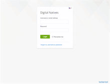 Tablet Screenshot of digitalnatives.kanbantool.com