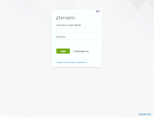 Tablet Screenshot of g1projects.kanbantool.com